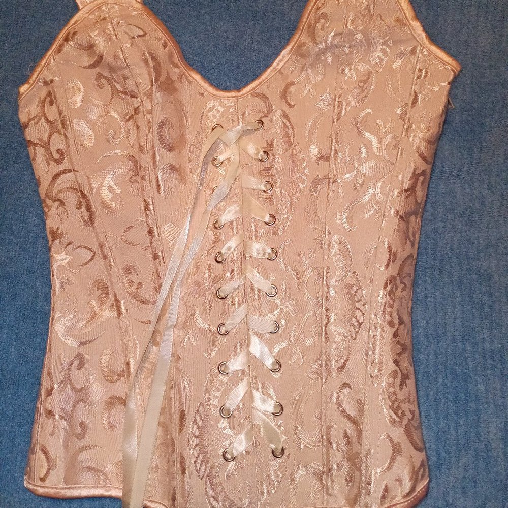 Pink corset